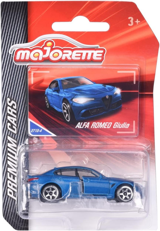 Majorette - Alfa Romeo Giulia Quadrifoglio Blue - Scale 1/64