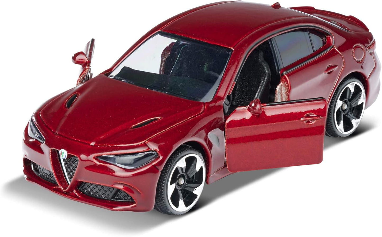 Majorette - Alfa Romeo Giulia Quadrifoglio Red - Scala 1/64