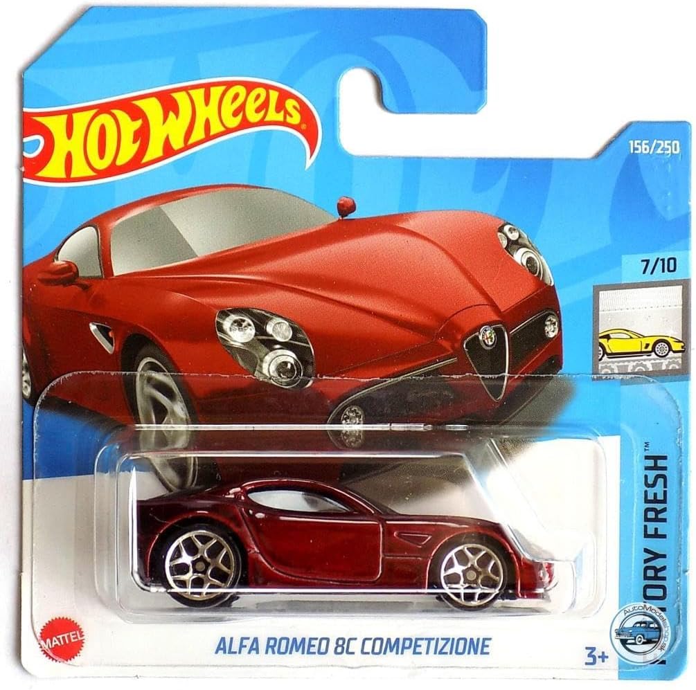 Hot Wheels - Alfa Romeo 8C Competizione - Scale 1/64 Approx.