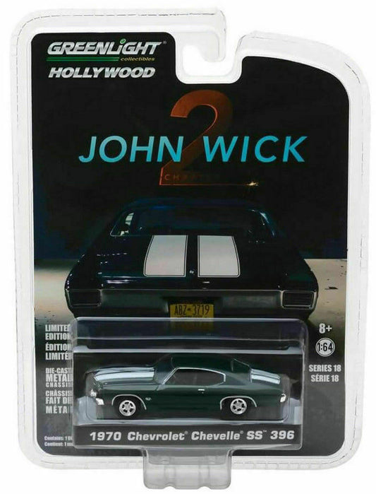 Greenlight - Chevrolet Chevelle SS 396 1970 John Wick 2 - Greenlight - Scale 1/64