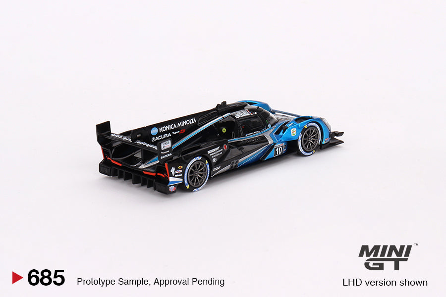 Mini GT - Acura ARX-06 GTP #10 No. 10 Konica Minolta Acura ARX-06 2023 IMSA Daytona 24 Hrs - Scale 1/64 MGT00685