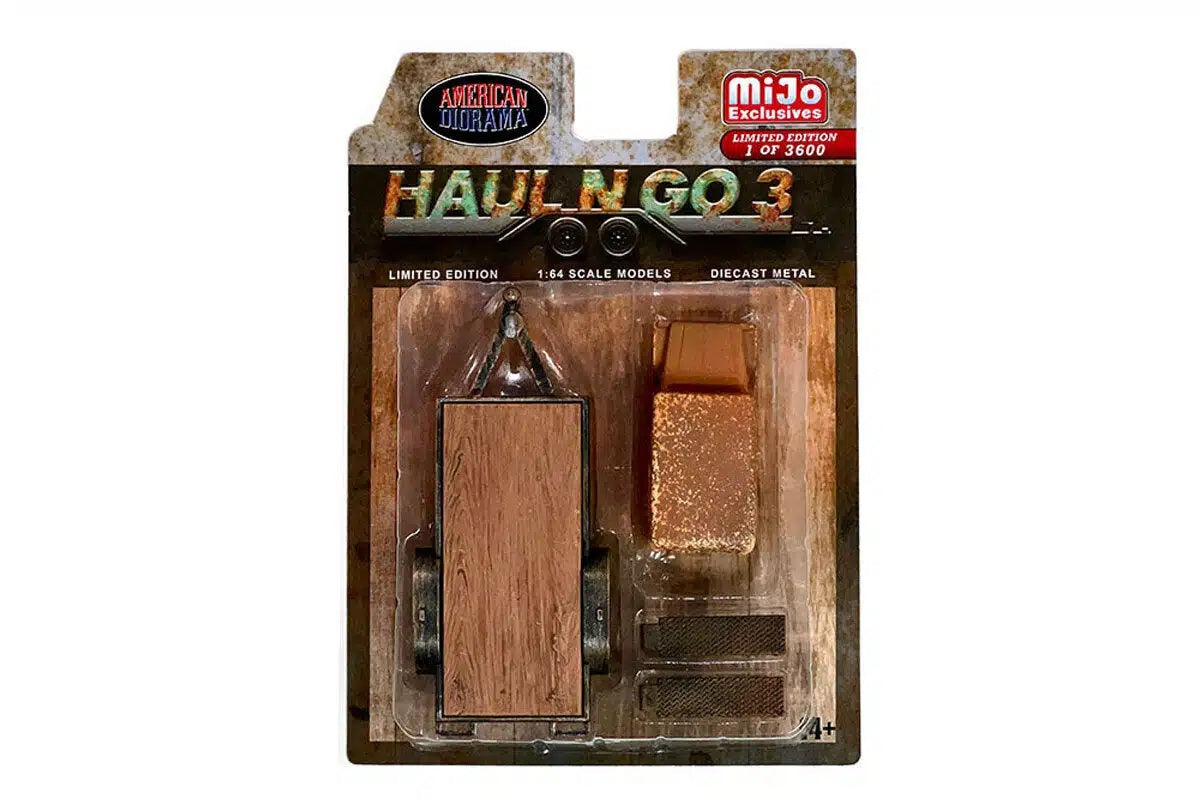 American Diorama - Haul N Go 3 - MiJo Exclusives - Scale 1/64 AD-76522MJ