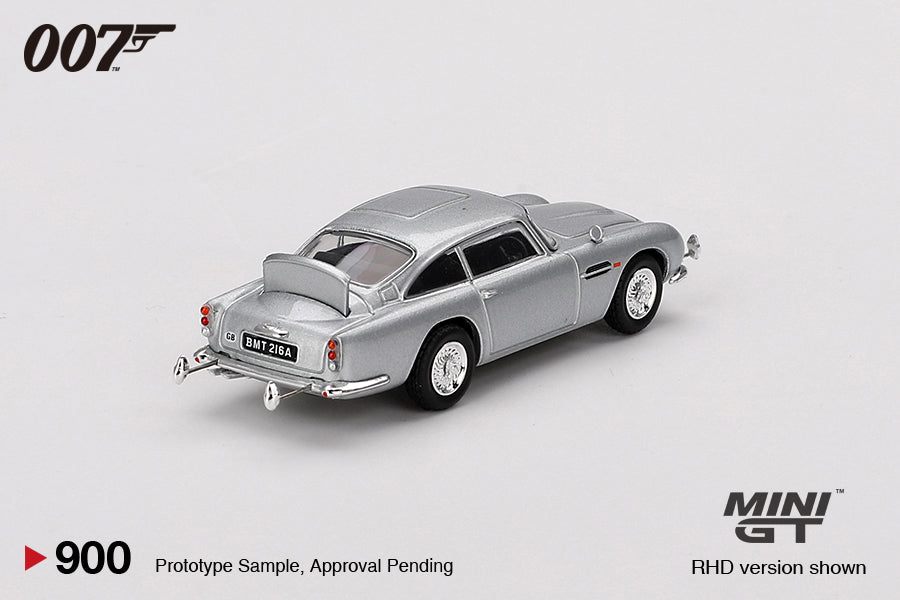 Mini GT - Aston Martin DB5 “Goldfinger” 007 James Bond - Scala 1/64 MGT00900-007E English