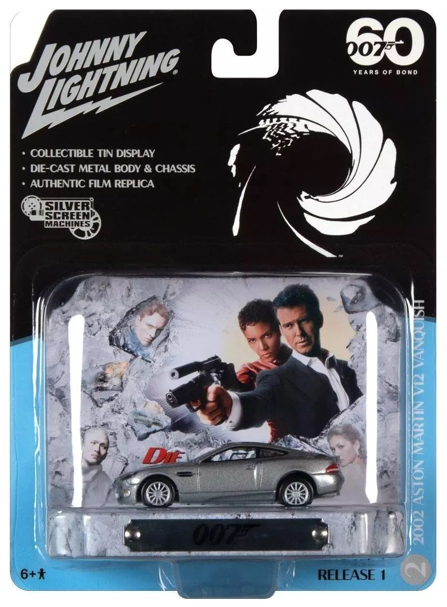 Johnny Lightning - Aston Martin V12 Vanquish James Bond 007 "Die Another Day" - Scala 1/64