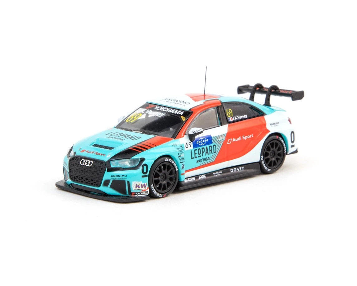 Tarmac Works - Audi RS 3 LMS WTCR 2019 - Scala 1/64 T64-013-19WTCR69