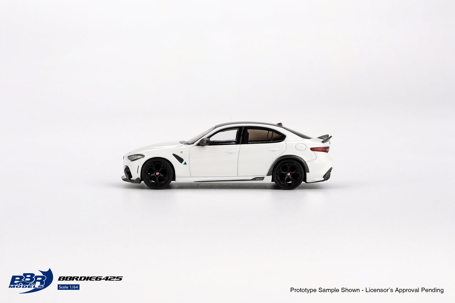 [PRE-ORDER] BBR Models - Alfa Romeo Giulia GTA 2020 White - Scale 1/64 BBRDIE6425