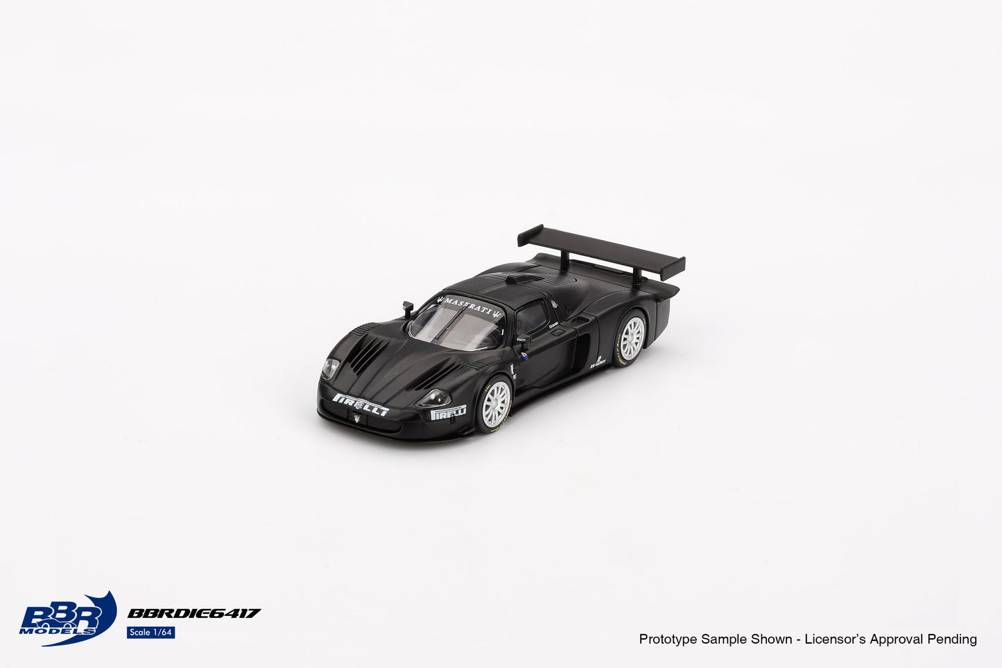 [PRE-ORDER] BBR Models - Maserati MC12 Competizione Test Fiorano 2004 - Scala 1/64 BBRDIE6417