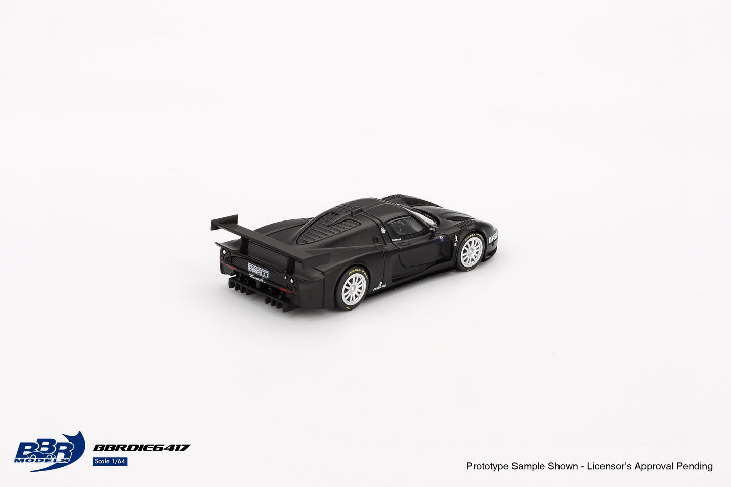 [PRE-ORDER] BBR Models - Maserati MC12 Competizione Test Fiorano 2004 - Scale 1/64 BBRDIE6417