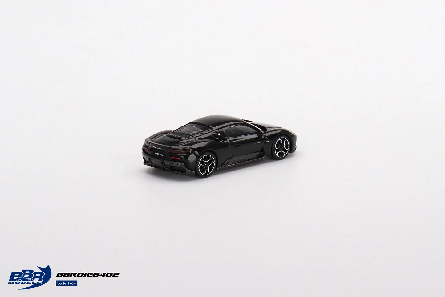 BBR Models - Maserati MC20 Nero Enigma - Scale 1/64 BBRDIE6402