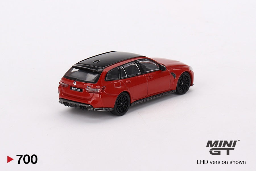 Mini GT - BMW M3 Competition Touring Toronto Red Metallic - Scale 1/64 MGT00700