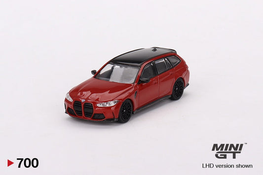 Mini GT - BMW M3 Competition Touring Toronto Red Metallic - Scala 1/64 MGT00700