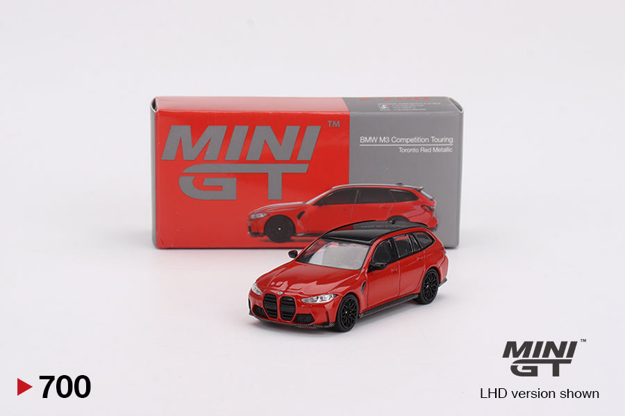 Mini GT - BMW M3 Competition Touring Toronto Red Metallic - Scale 1/64 MGT00700