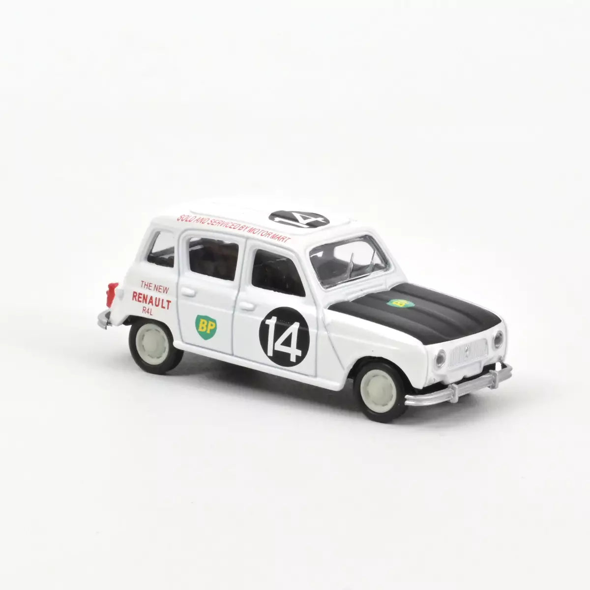 Norev - Renault 4 1962 East African Safari 14 - Scale 1/64 Approx