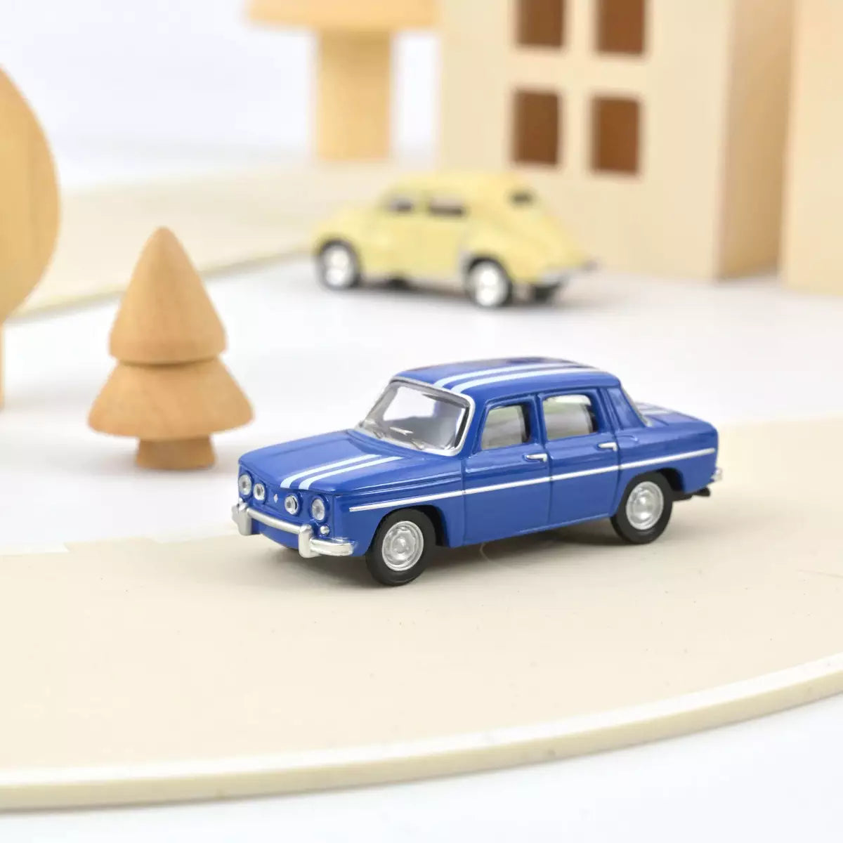 Norev - Renault 8 Gordini 1965 Blue - Scala 1/64 Circa