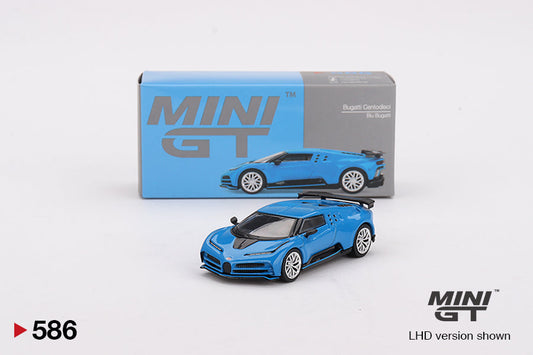 Mini GT - Bugatti Centodieci Blu Bugatti - Scala 1/64 MGT00586