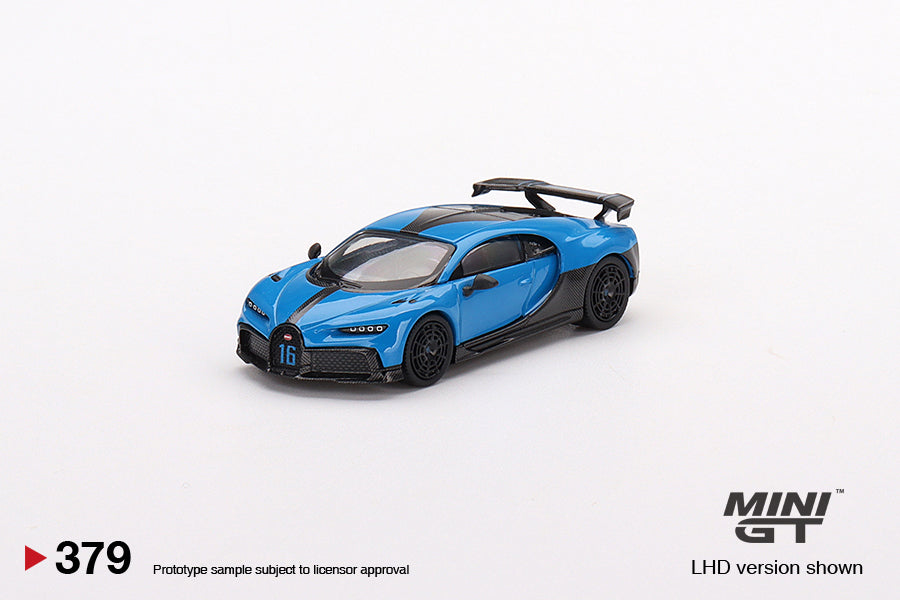 Mini GT - Bugatti Chiron Pur Sport Blue - Scale 1/64 MGT00379