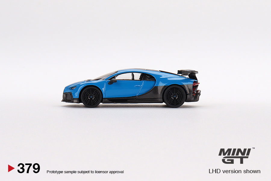 Mini GT - Bugatti Chiron Pur Sport Blue - Scala 1/64 MGT00379