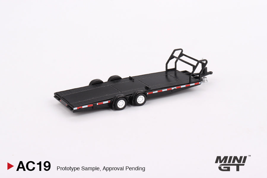 Mini GT - Car Hauler Trailer Black - Scala 1/64 MGTAC19