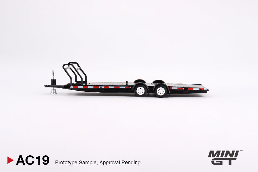 Mini GT - Car Hauler Trailer Black - Scala 1/64 MGTAC19