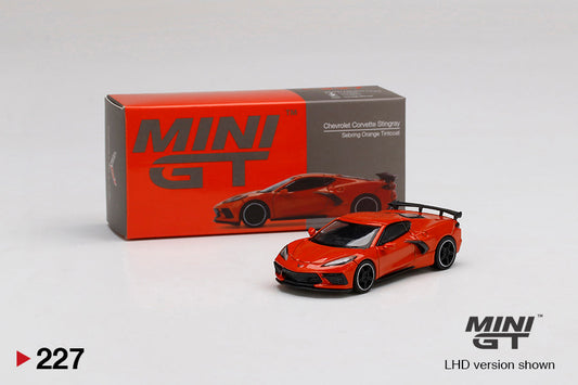 Mini GT - Chevrolet Corvette Stingray Sebring Orange Tintcoat - Scala 1/64 MGT00227