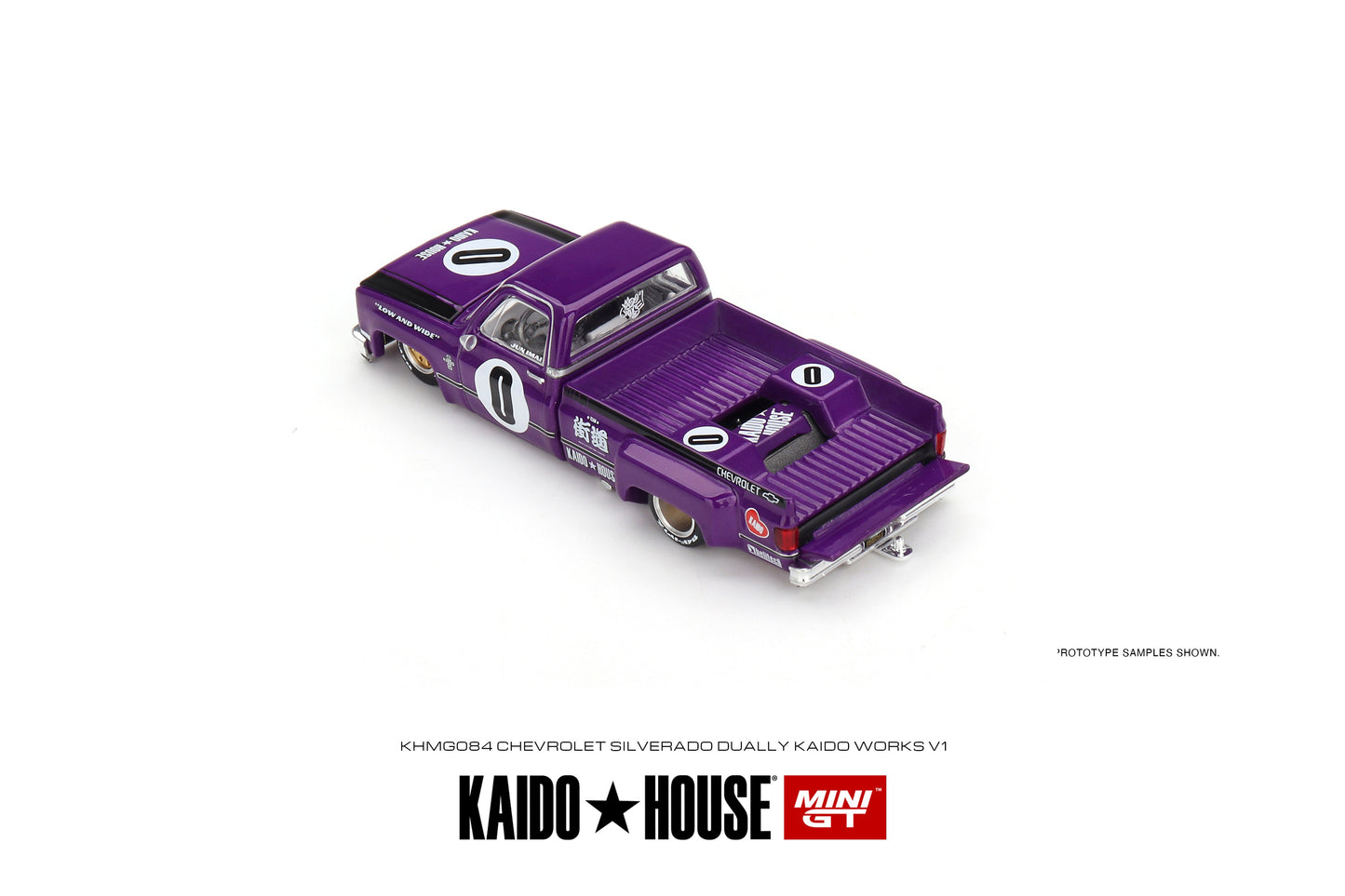 Mini GT - Chevrolet Silverado Dually KAIDO V1 - KAIDO HOUSE - Scale 1/64 KHMG084