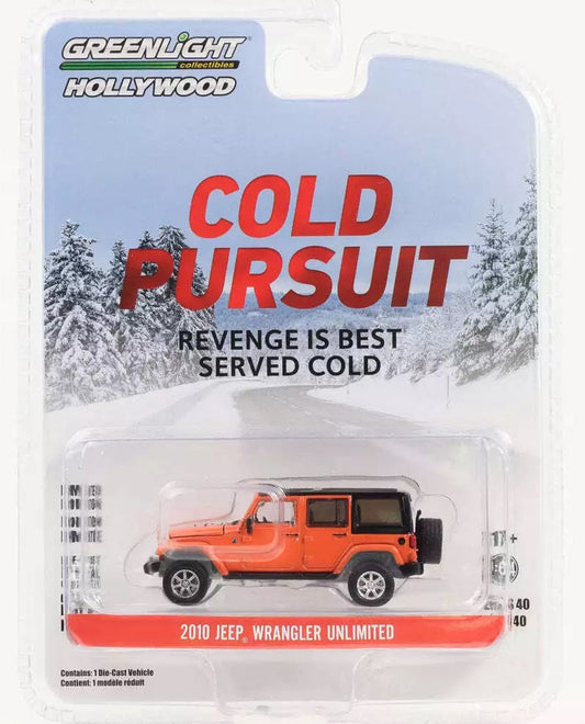 Greenlight - Jeep Wrangler Unlimited 2010 Cold Pursuit Movie - Greenlight - Scale 1/64 Hollywood Series