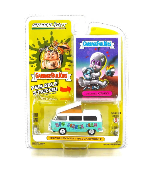 Greenlight - 1968 Volkswagen Type 2 Campmobile - Unidentified Flying Object (UFO) Search Team - Scale 1/64