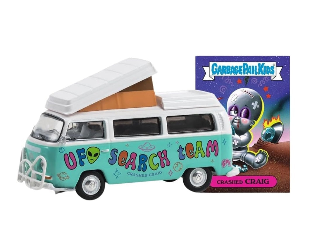 Greenlight - 1968 Volkswagen Type 2 Campmobile - Unidentified Flying Object (UFO) Search Team - Scale 1/64