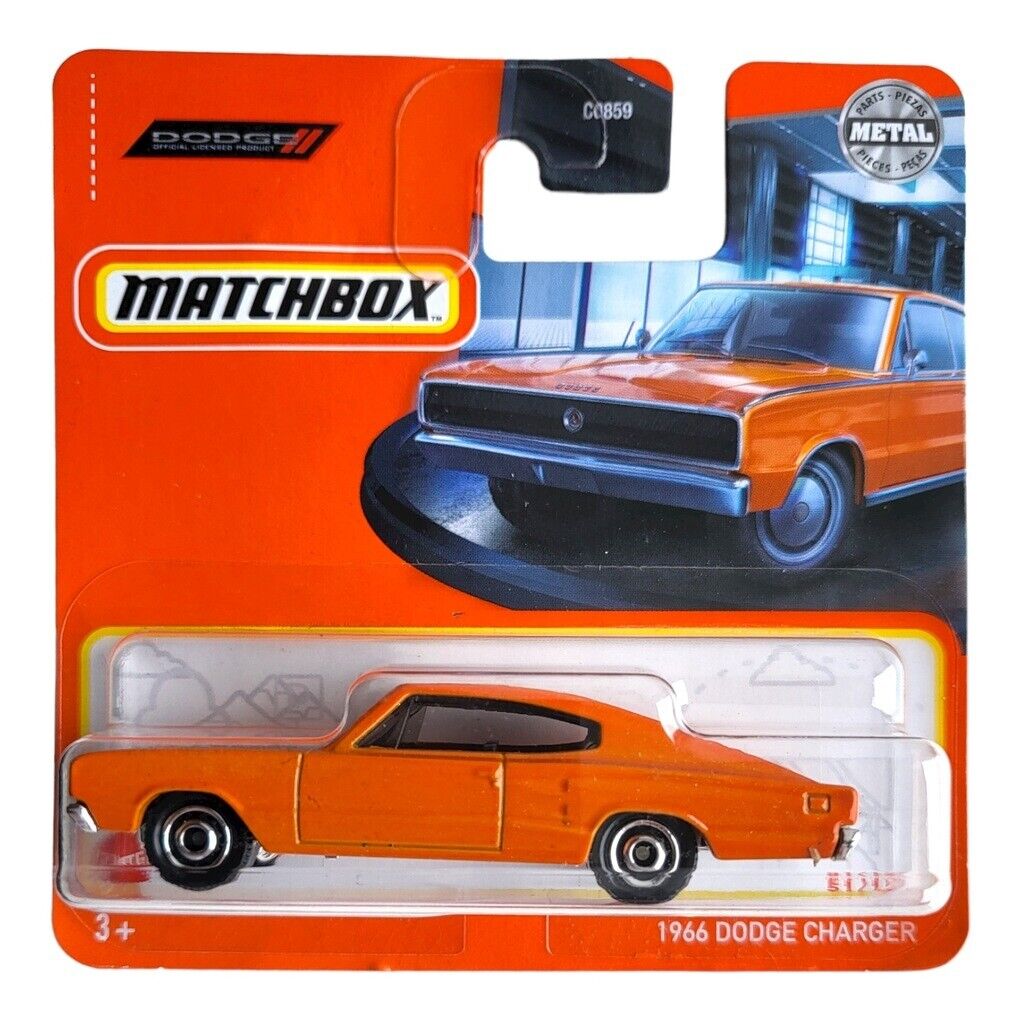 Matchbox - Dodge Challenger 1966 Orange #51 - Matchbox - Scale 1/64 Approx