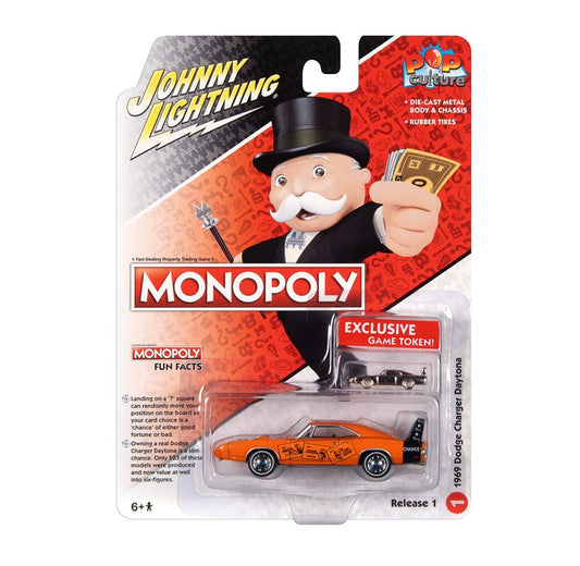 Johnny Lightning - 1969 Dodge Daytona Monopoly - Scale 1/64