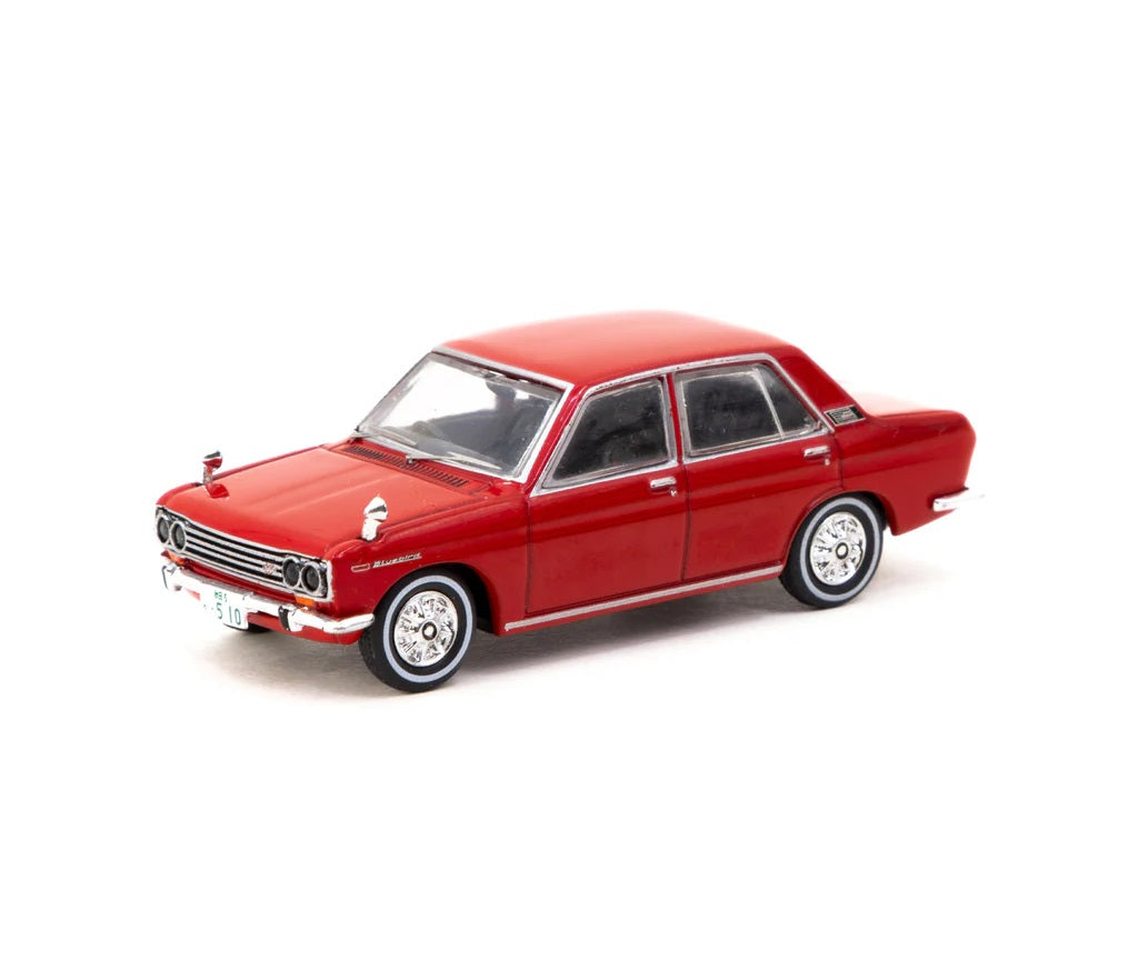 Tarmac Works - Datsun Bluebird 1600SSS P510 Red - Scala 1/64 JC64-004-RD