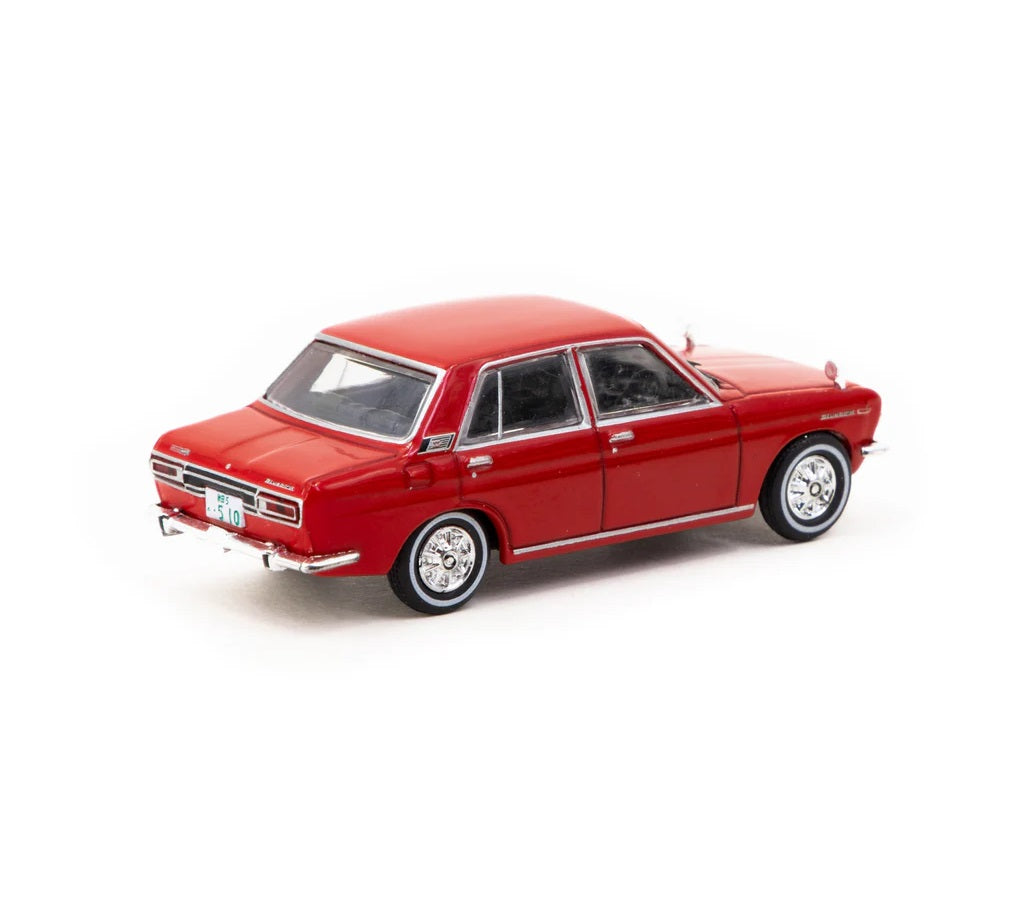 Tarmac Works - Datsun Bluebird 1600SSS P510 Red - Scala 1/64 JC64-004-RD