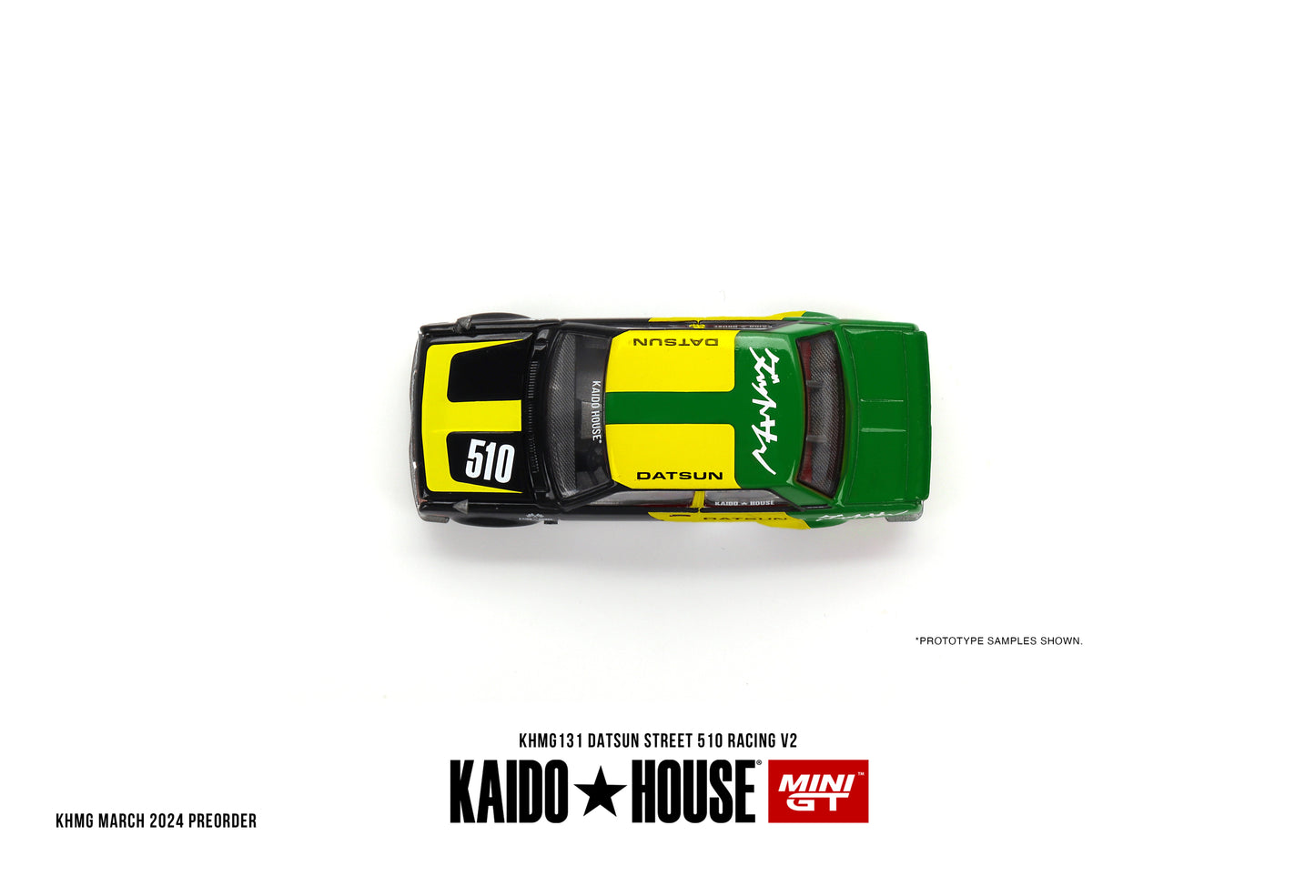 Mini GT - Datsun Street 510 Racing V2 - KAIDO HOUSE - Scale 1/64 KHMG131