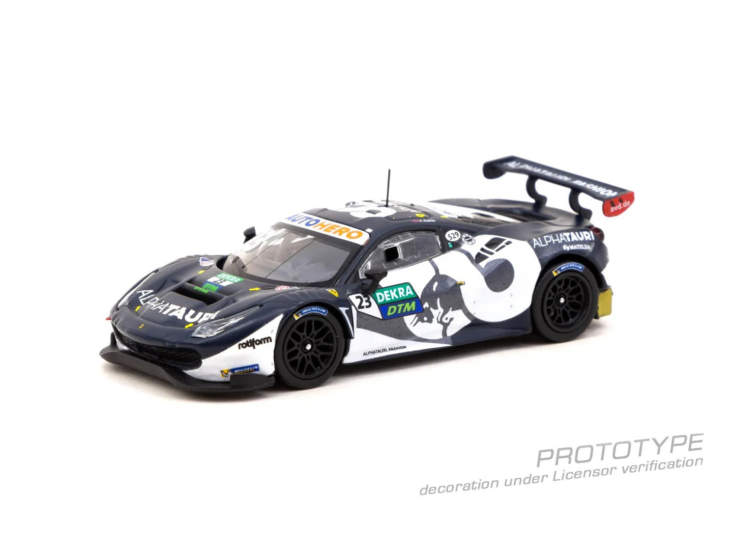 Tarmac Works - Ferrari 488 GT3 DTM 2021 Nürburgring Race 2 Winner (Alex Albon) - Scale 1/64 T64-072-2DTM23