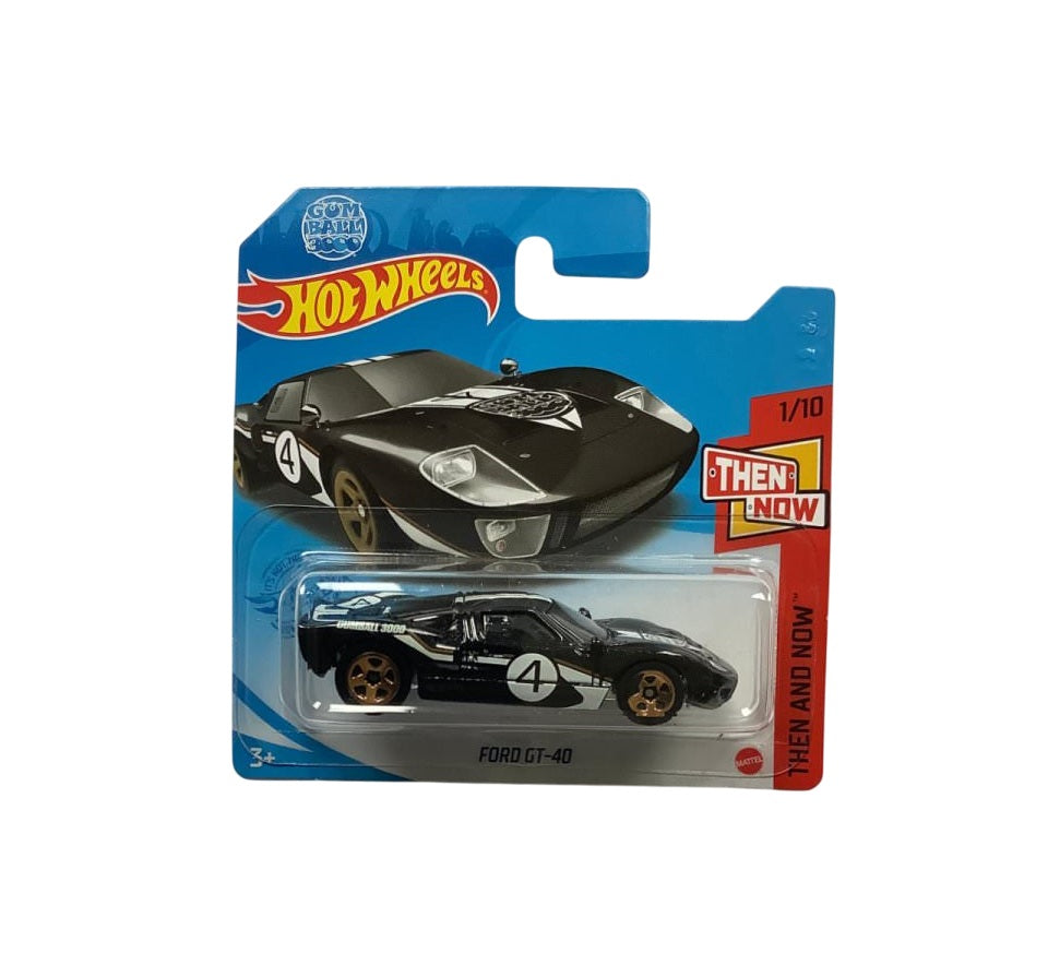 Hot Wheels - Ford GT-40 Black - Scala 1/64 Circa