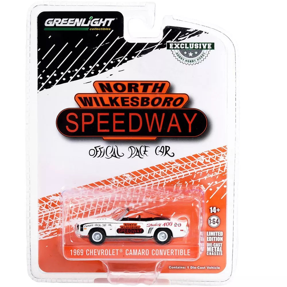 Greenlight - Chevrolet Camaro Convertible 1969 North Wilkesboro Speedway - Greenlight - Scala 1/64