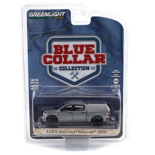 Greenlight - Chevrolet Silverado 1500 2023 - Greenlight Series Blue Collar - Scala 1/64