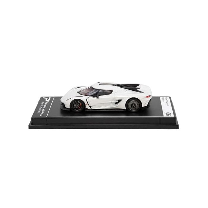 PosterCars Koenigsegg Jesko Absolut H06 Crystal White - Scale 1/64