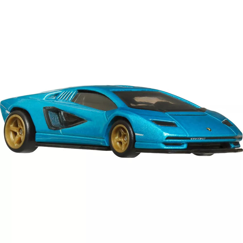 Hot Wheels Premium - Lamborghini Countach LPI 800-4 Blue Boulevard Series Premium - Scala 1/64