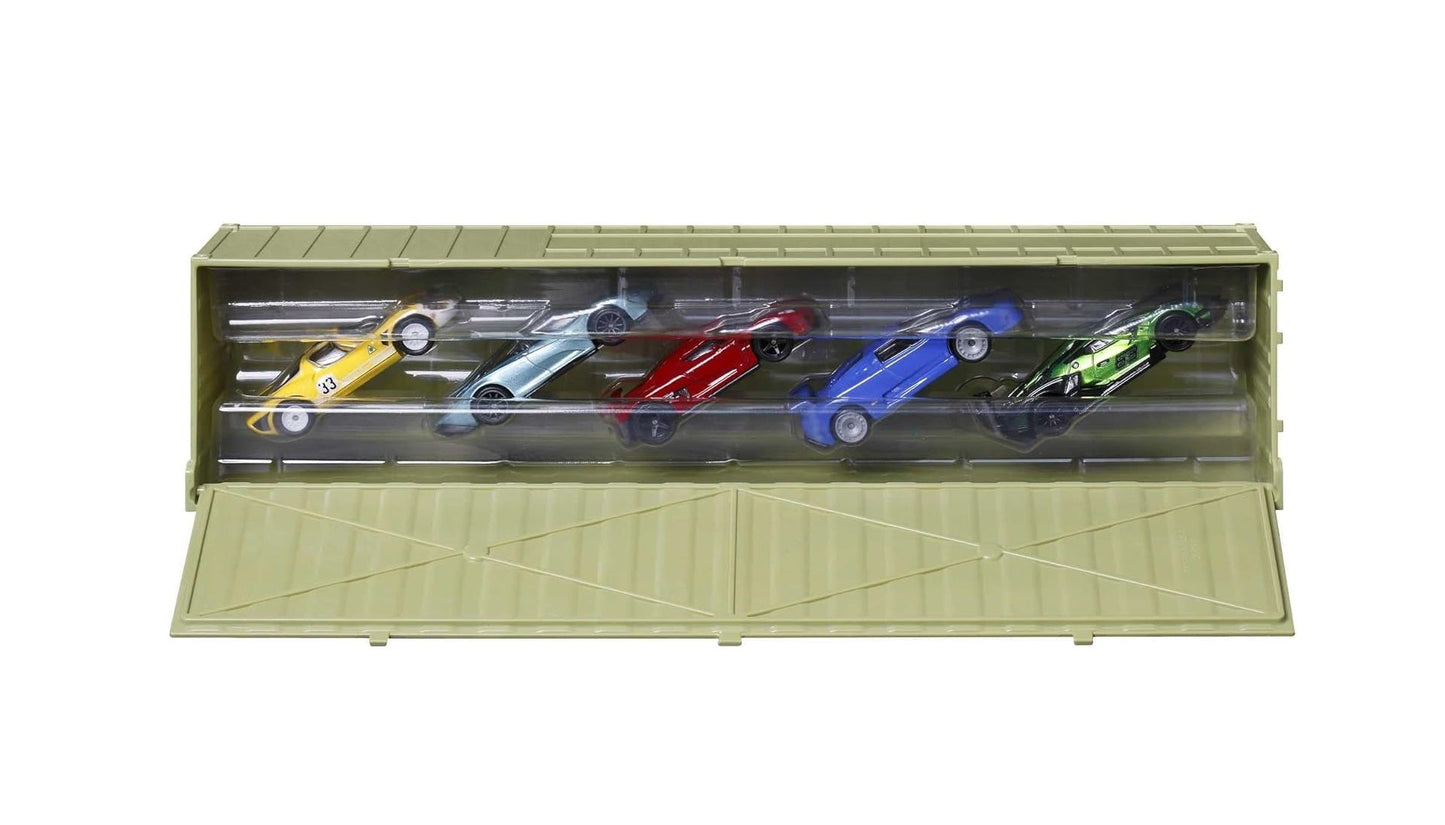 Hot Wheels Premium Container Set with 5 vehicles - Series Car Culture Exotic Envy - Scale 1/64