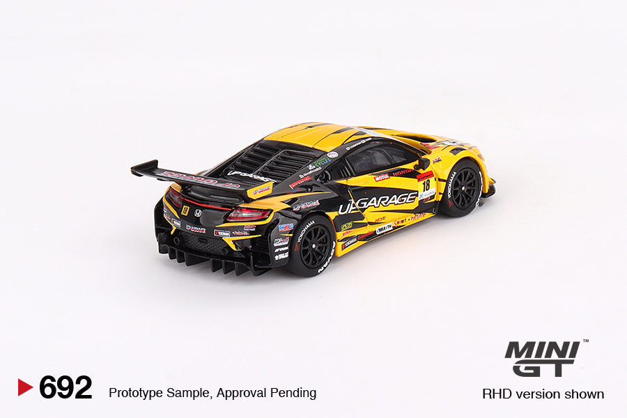 [Japan Exclusive] Mini GT - 2023 Honda NSX GT3 EVO22 #18 "UPGARAGE NSX GT3" - 1/64 Scale MGT00692-L