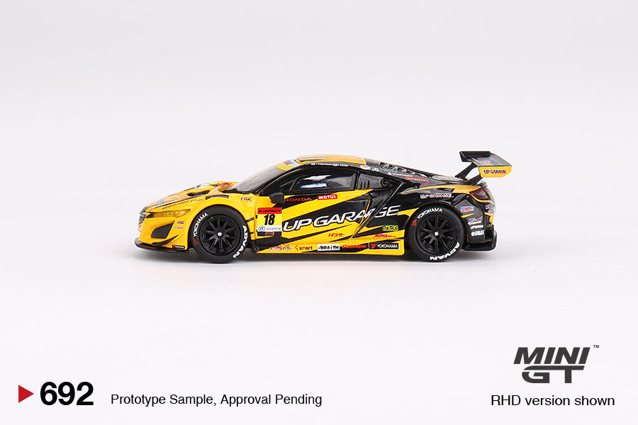 [Japan Exclusive] Mini GT - 2023 Honda NSX GT3 EVO22 #18 "UPGARAGE NSX GT3" - 1/64 Scale MGT00692-L