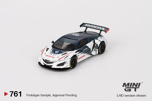 Mini GT - Honda NSX GT3 EVO AlphaTauri Yuki Tsunoda 2023 - Scale 1/64 MGT00761