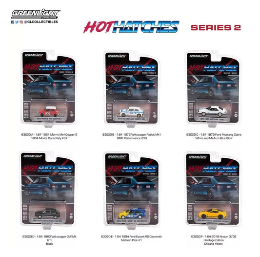 Greenlight - Set Hot Hatches Series 2 - Greenlight - Scale 1/64