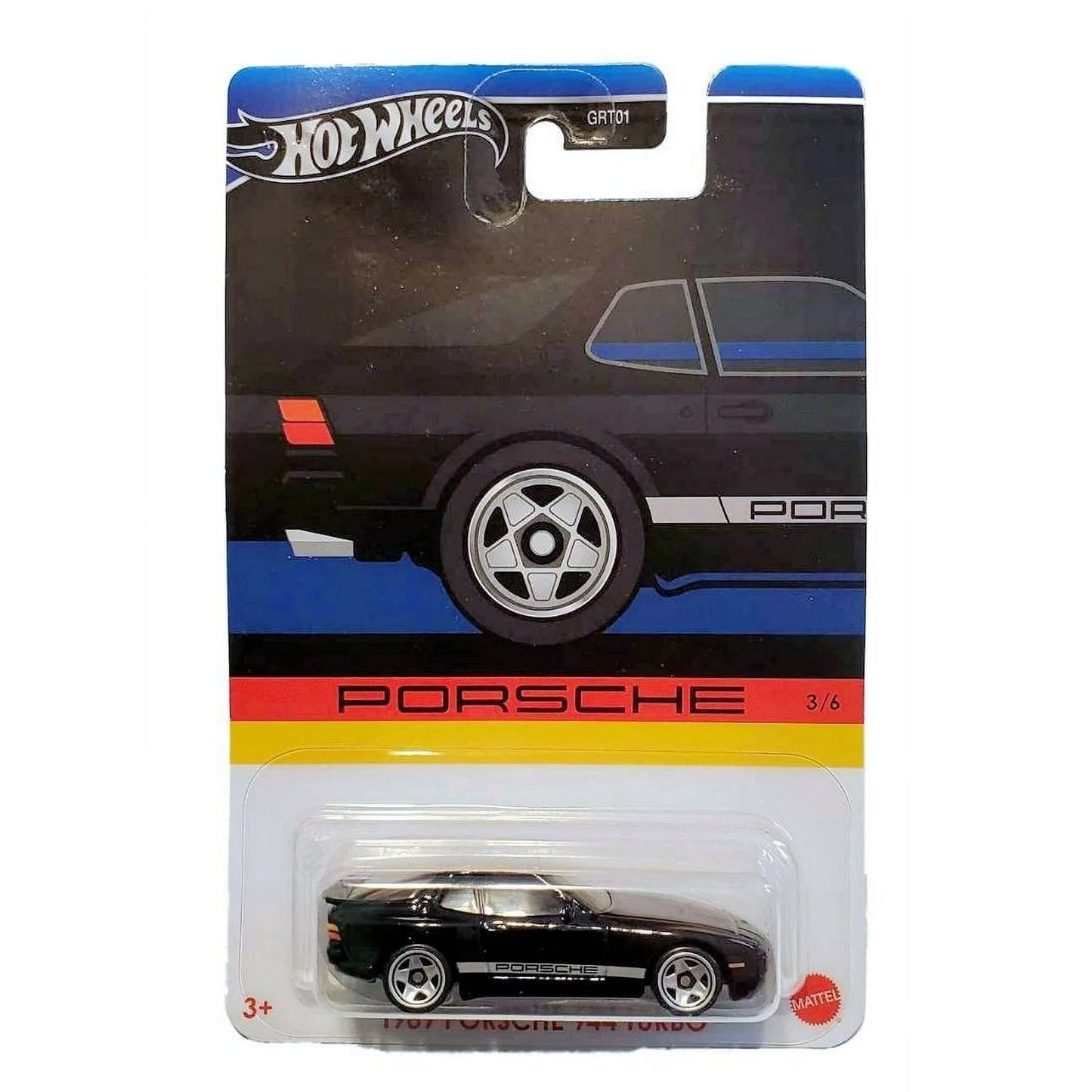 Hot Wheels - 1989 Porsche 944 Turbo - Scale 1/64 Approx