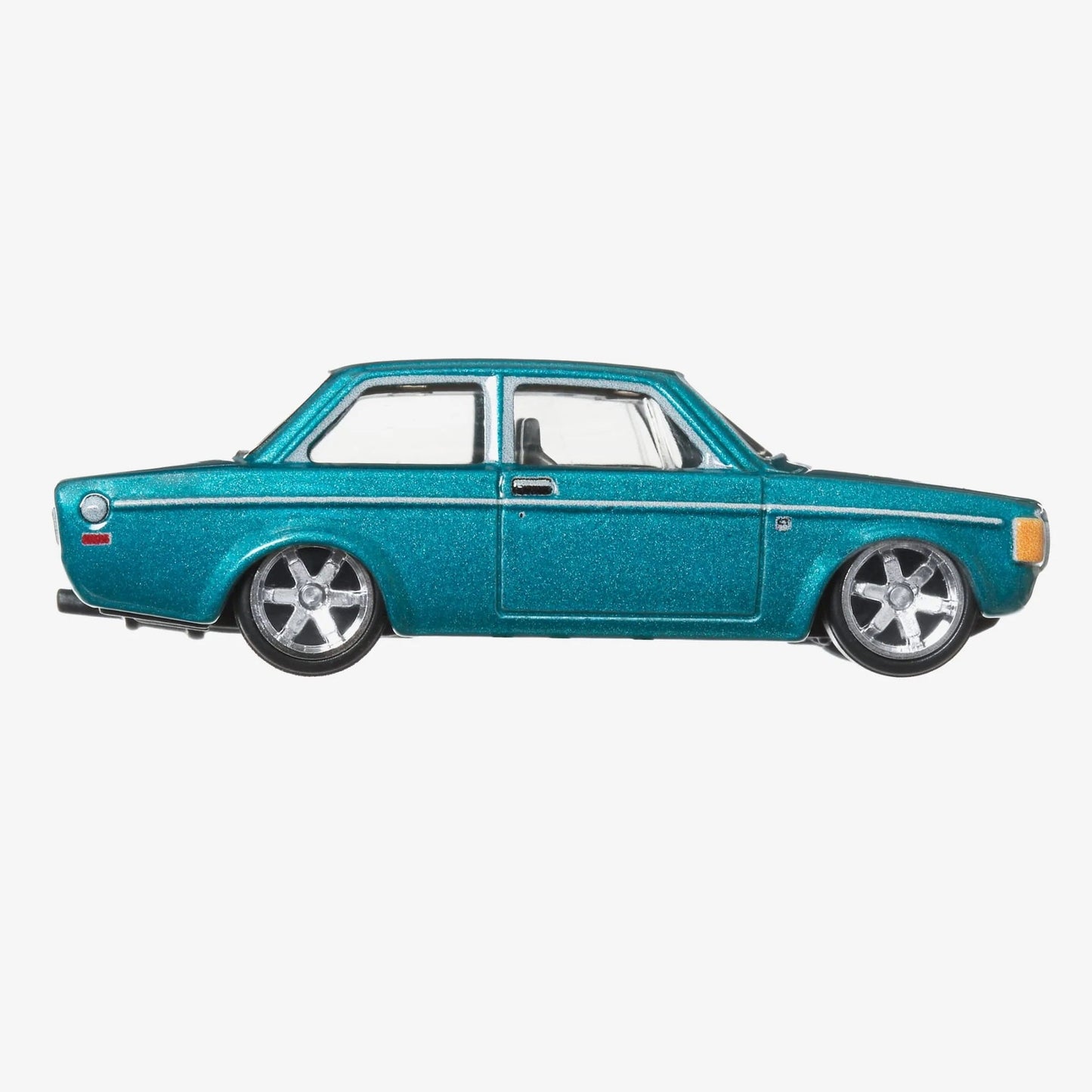 Hot Wheels Premium - 1973 Volvo 142 GL Green - Series Car Culture - Scala 1/64