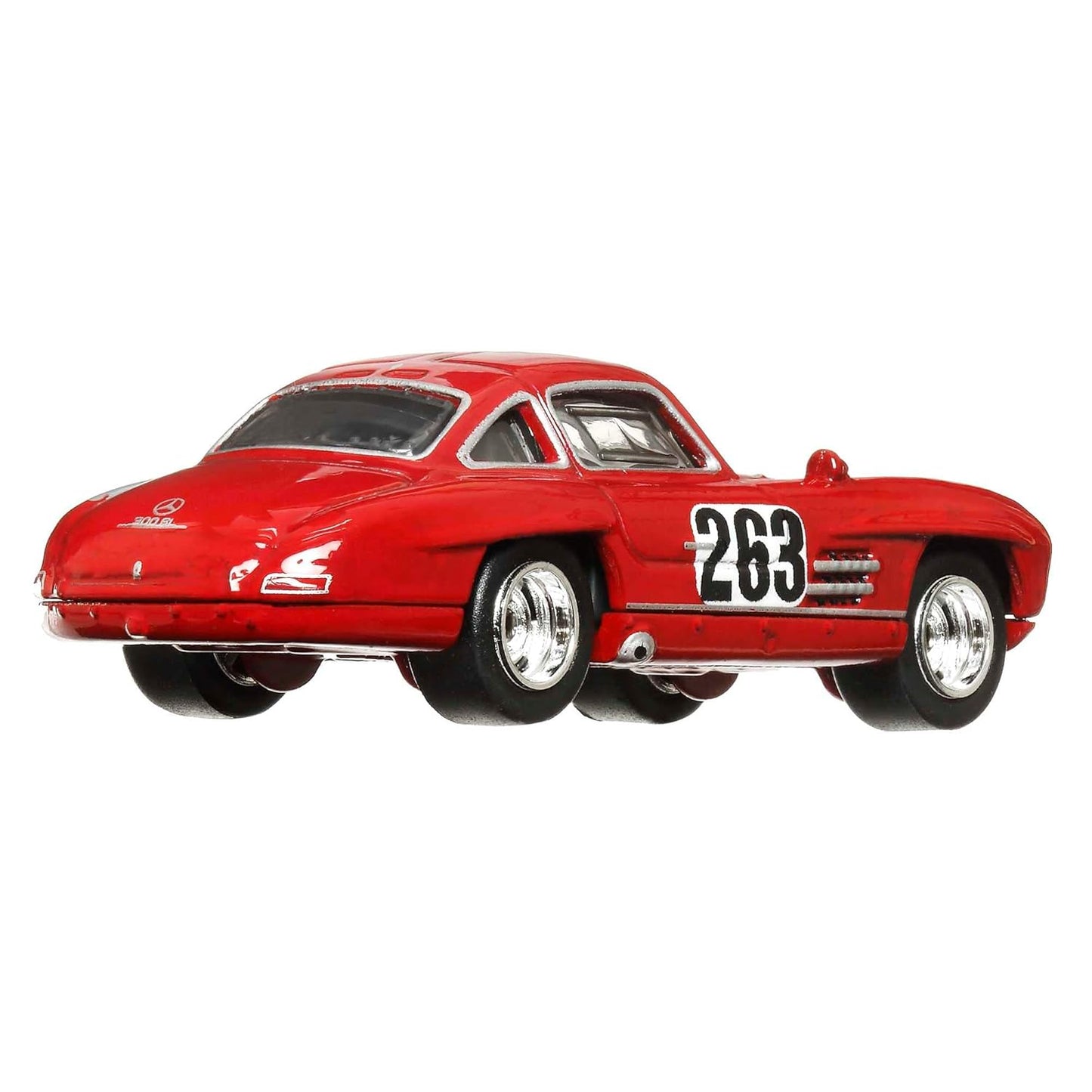 Hot Wheels Premium - Mercedes-Benz 300 SL Red Jay Leno's Garage- Series Car Culture - Scale 1/64