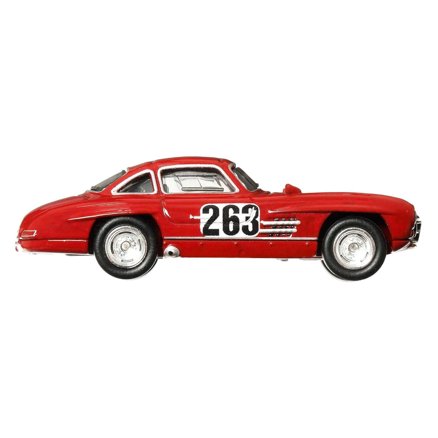 Hot Wheels Premium - Mercedes-Benz 300 SL Red Jay Leno's Garage- Series Car Culture - Scala 1/64