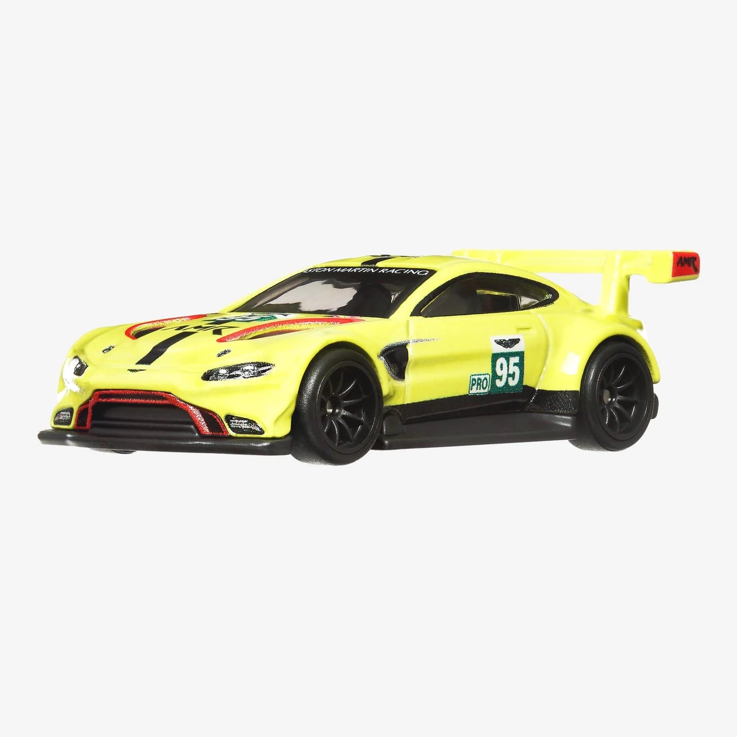 Hot Wheels Premium - Aston Martin Vantage GTE #95 Yellow - Series Car Culture Race Day - Scala 1/64