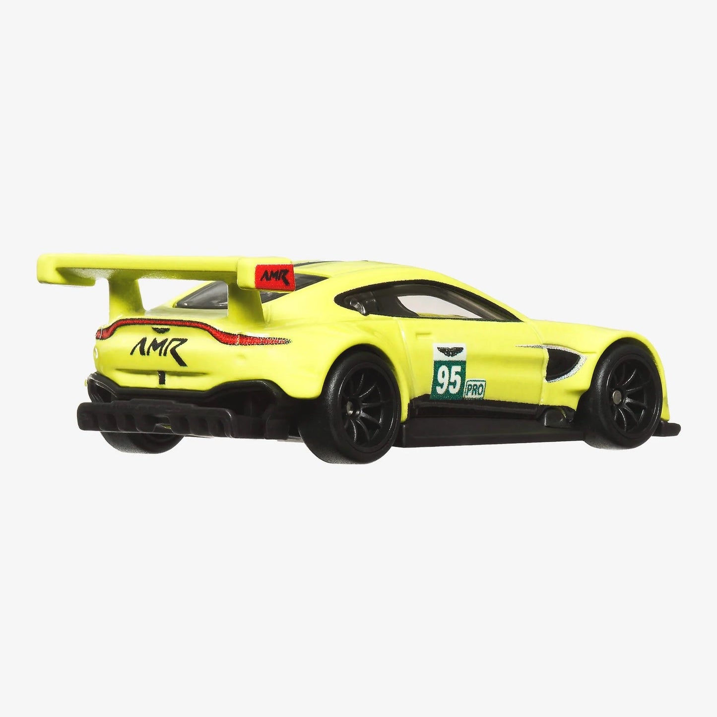 Hot Wheels Premium - Aston Martin Vantage GTE #95 Yellow - Series Car Culture Race Day - Scala 1/64